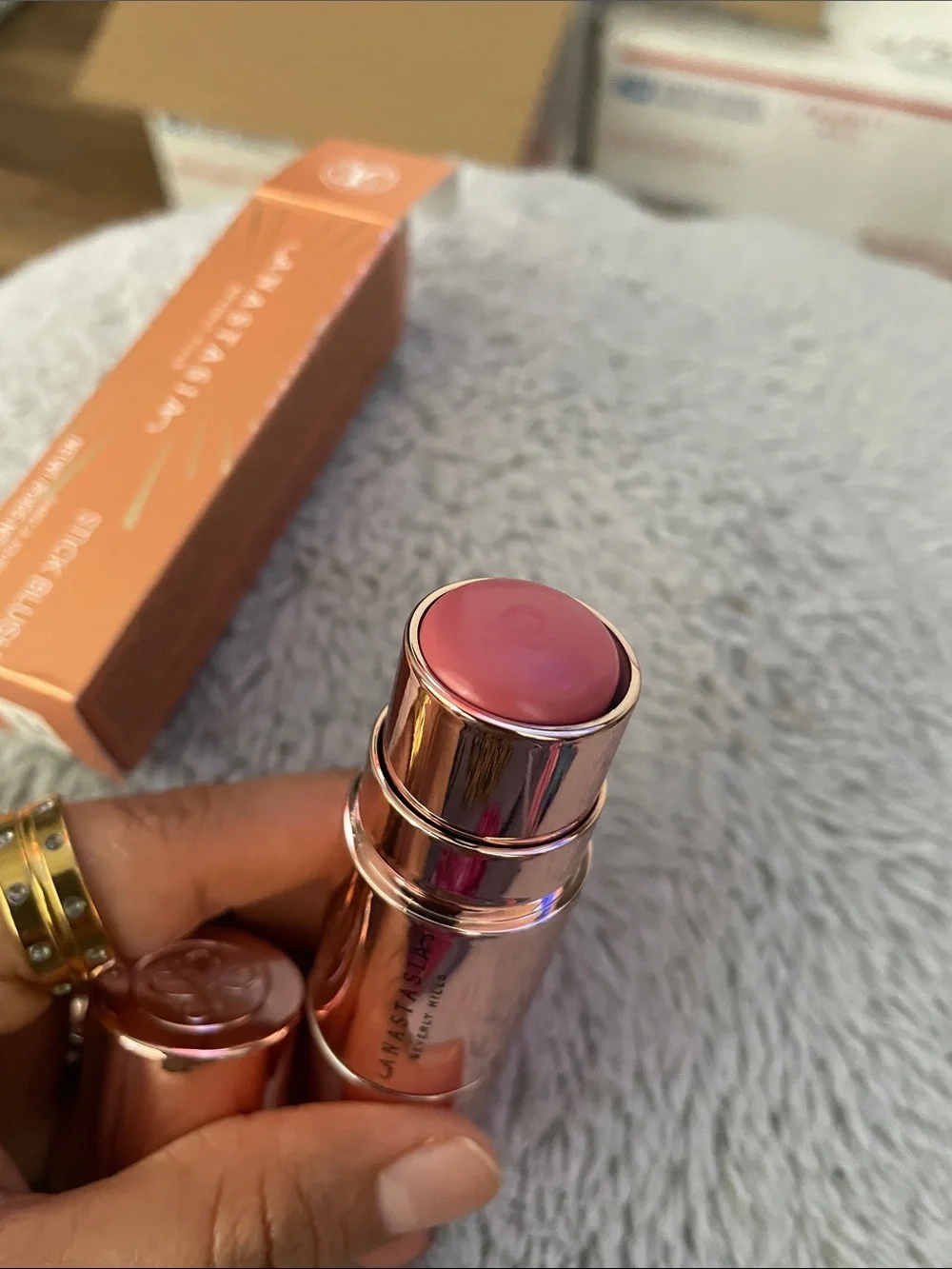 Anastasia Beverly Hills Stick Blush - Rose Gold Metallic